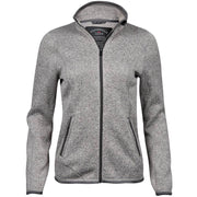 Tee Jays 9616 Ladies Knitted Outdoor Fleece Jacket - Apparel & Accessories > Clothing > Outerwear > Coats & Jackets WOMENS JACKETS