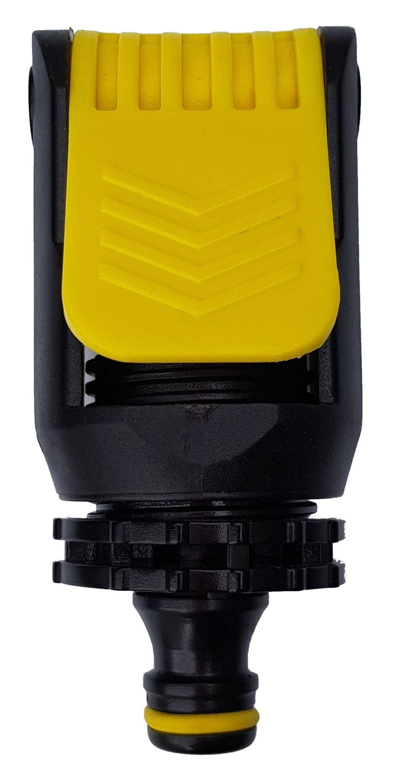 Kitchen Tap Adaptor "Non Branded" Yellow - Home & Garden > Lawn & Garden > Watering & Irrigation > Garden Hose Fittings & Valves > Garden Hose Fittings Garden watering
