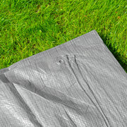 Gray S-Grade Tarpaulin 4m x 5m - Hardware > Hardware Accessories > Tarps Tarpaulins