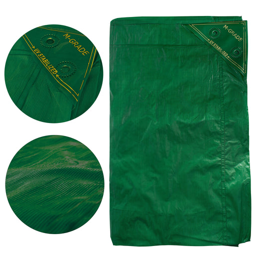 M-Grade LLDPE Green Tarpaulin 1.5m x 2m - Hardware > Hardware Accessories > Tarps Tarpaulins