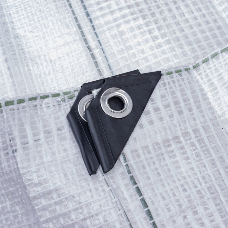 Clear M-Grade Tarpaulin 6m x 8m - Hardware > Hardware Accessories > Tarps Tarpaulins