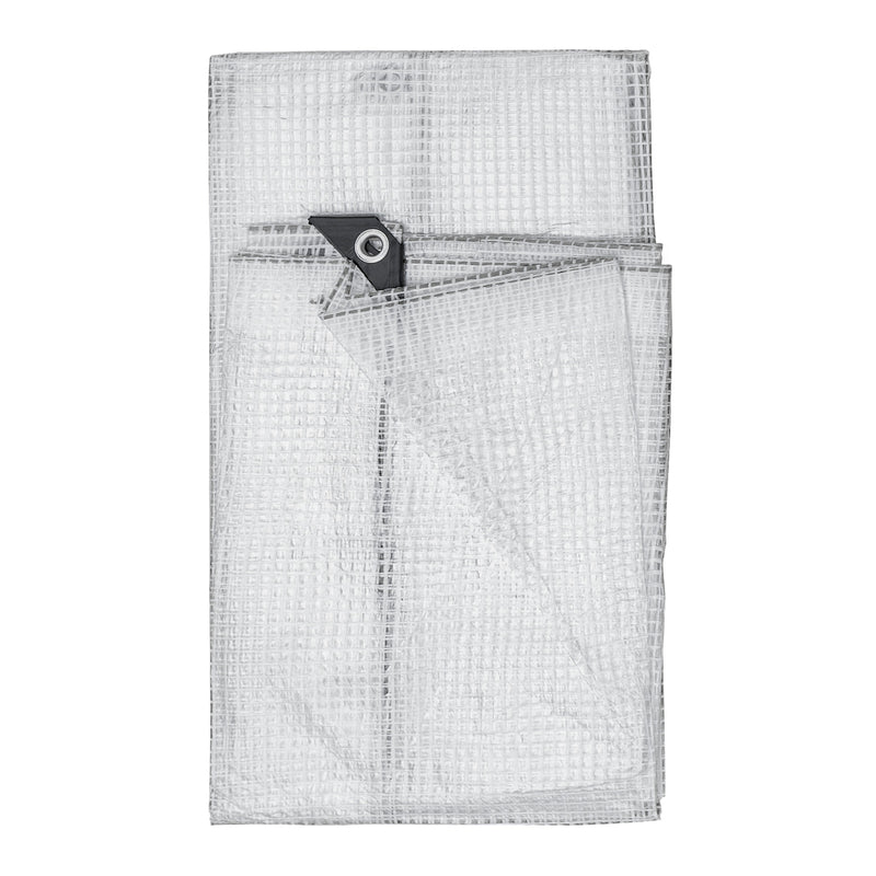 Clear M-Grade Tarpaulin 4m x 4m - Hardware > Hardware Accessories > Tarps Tarpaulins