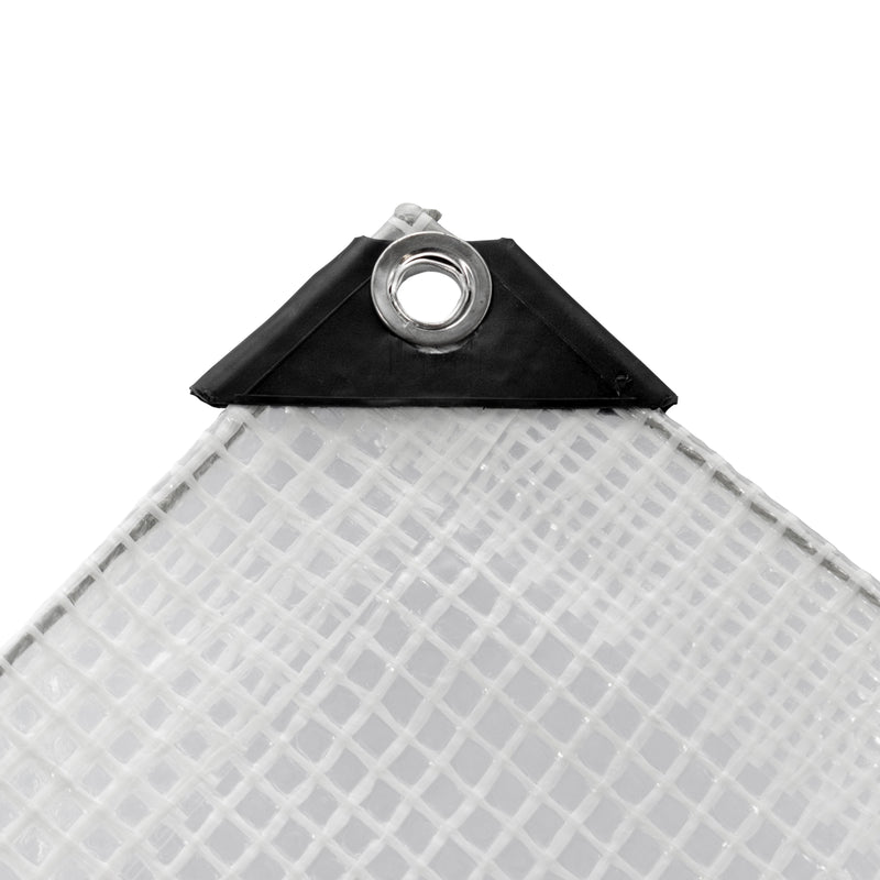 Clear M-Grade Tarpaulin 8m x 10m - Hardware > Hardware Accessories > Tarps Tarpaulins