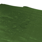 Green/Brown L-Grade Tarpaulin 6m x 10m