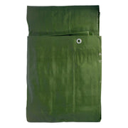 Green/Brown L-Grade Tarpaulin 8m x 10m - Hardware > Hardware Accessories > Tarps Tarpaulins