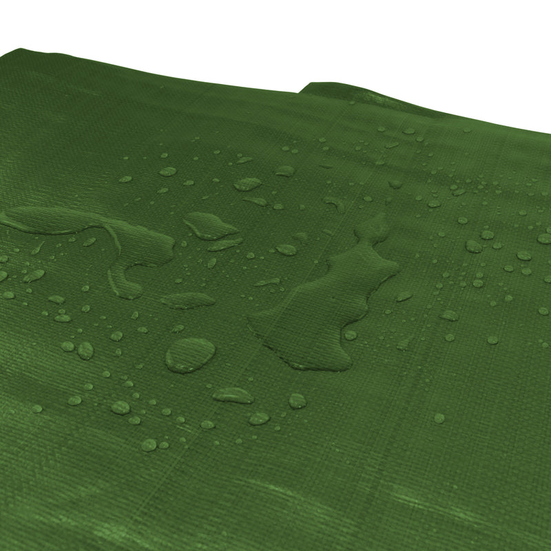 Green/Brown L-Grade Tarpaulin 8m x 10m - Hardware > Hardware Accessories > Tarps Tarpaulins