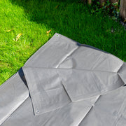 Grey L-Grade Tarpaulin 4m x 4m - Hardware > Hardware Accessories > Tarps Tarpaulins