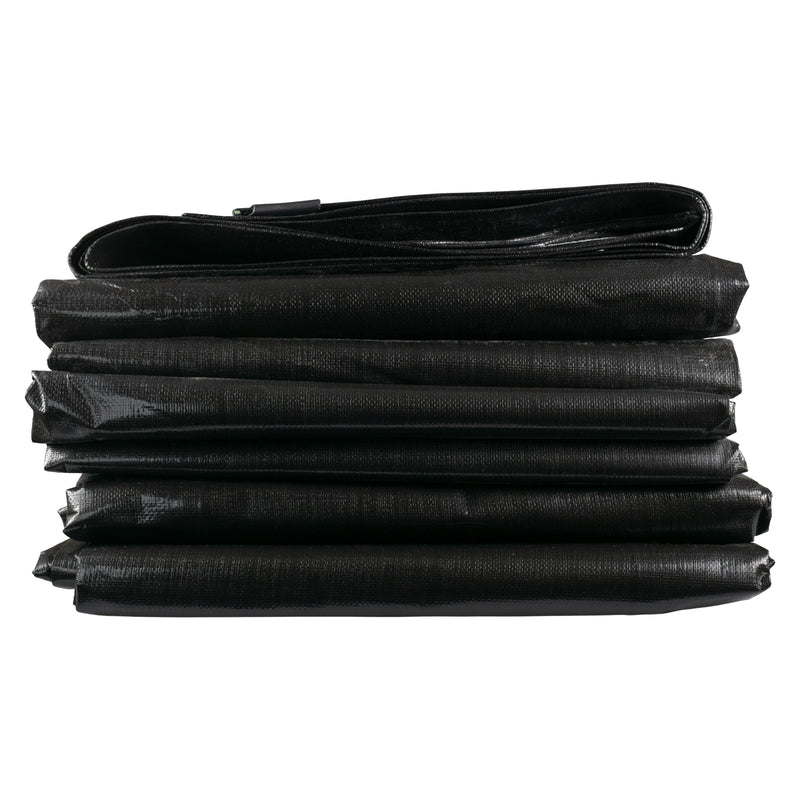 Black/Silver L-Grade Tarpaulin 2m x 4m - Hardware > Hardware Accessories > Tarps Tarpaulins