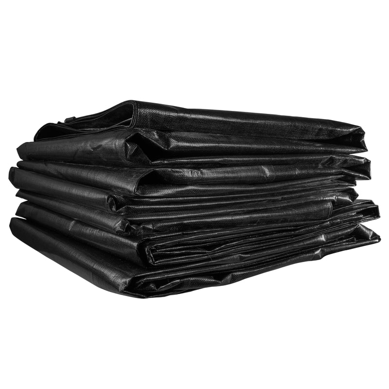 Black/Silver L-Grade Tarpaulin 2m x 4m - Hardware > Hardware Accessories > Tarps Tarpaulins