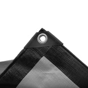 Black/Silver L-Grade Tarpaulin 3m x 4m - Hardware > Hardware Accessories > Tarps Tarpaulins