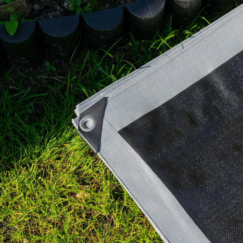 Silver XL-Grade Tarpaulin 8m x 12m