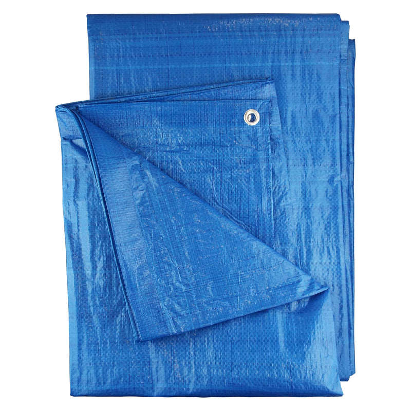 Blue S-Grade Tarpaulin 3m x 5m - Hardware > Hardware Accessories > Tarps Tarpaulins
