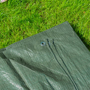 Green S-Grade Tarpaulin 3m x 4m - Hardware > Hardware Accessories > Tarps Tarpaulins