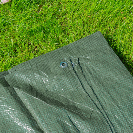 Green S-Grade Tarpaulin 3m x 4m - Hardware > Hardware Accessories > Tarps Tarpaulins