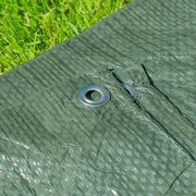 Green S-Grade Tarpaulin 1m x 1m - Hardware > Hardware Accessories > Tarps Tarpaulins