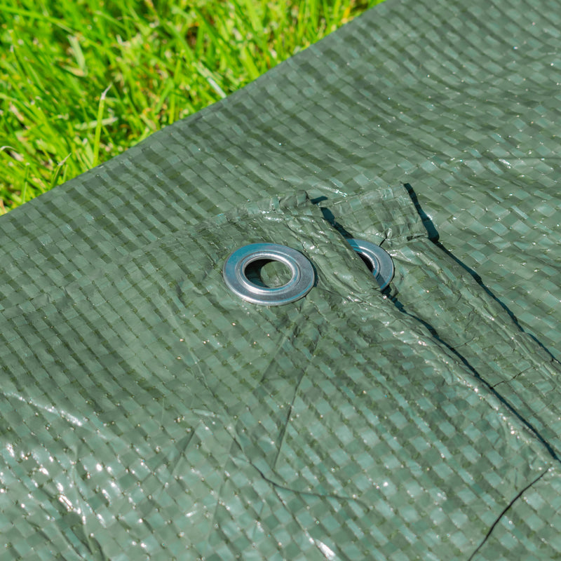 Green S-Grade Tarpaulin 1m x 1m - Hardware > Hardware Accessories > Tarps Tarpaulins