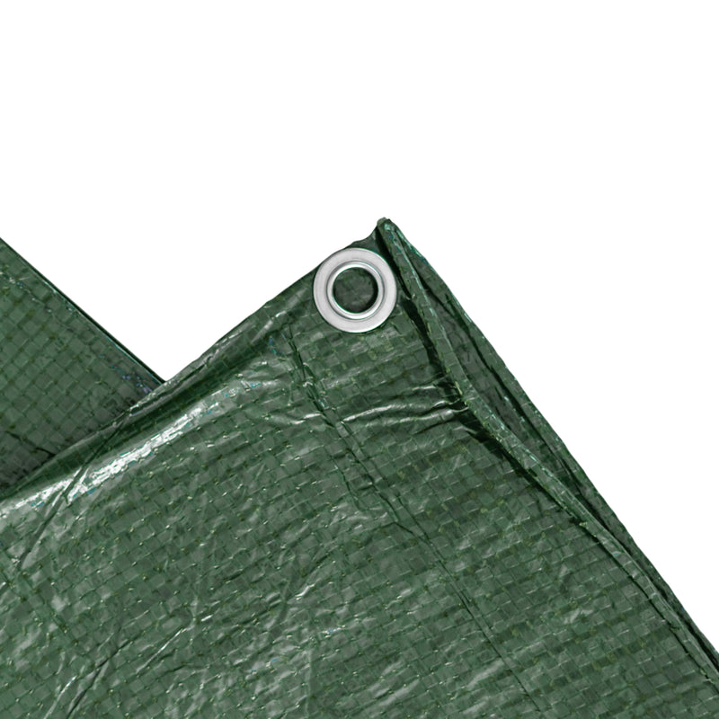 Green S-Grade Tarpaulin 1m x 1m - Hardware > Hardware Accessories > Tarps Tarpaulins