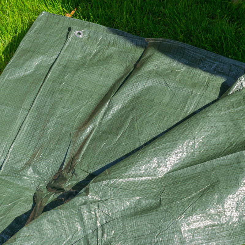 Green S-Grade Tarpaulin 1m x 1m - Hardware > Hardware Accessories > Tarps Tarpaulins