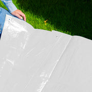 White M-Grade Tarpaulin 1.5m x 2m - Hardware > Hardware Accessories > Tarps Tarpaulins