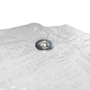 White M-Grade Tarpaulin 2m x 3m - Hardware > Hardware Accessories > Tarps Tarpaulins