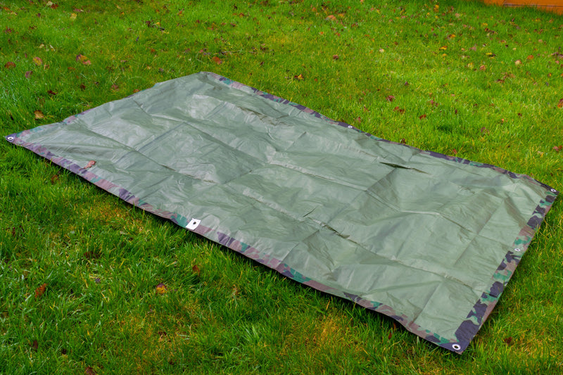 Camouflage M-Grade Tarpaulin 10m x 15m BRADAS - Hardware > Hardware Accessories > Tarps Tarpaulins