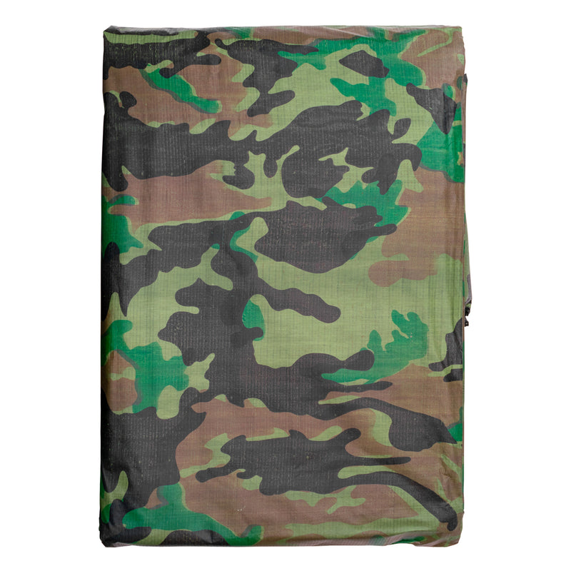 Camouflage M-Grade Tarpaulin 1m x 1m - Hardware > Hardware Accessories > Tarps Tarpaulins