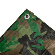 Camouflage M-Grade Tarpaulin 5m x 6m - Hardware > Hardware Accessories > Tarps Tarpaulins