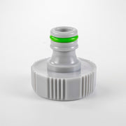 Female Tap Connector 1" or 3/4" BSP Female, Green/Gray - Home & Garden > Lawn & Garden > Watering & Irrigation > Garden Hose Fittings & Valves > Garden Hose Fittings Garden watering