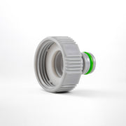 Female Tap Connector 3/4" or 1/2" BSP Female, Green/Gray - Home & Garden > Lawn & Garden > Watering & Irrigation > Garden Hose Fittings & Valves > Garden Hose Fittings Garden watering