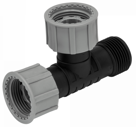 Swivel Tee 1" BSP Male Female Female - Home & Garden > Lawn & Garden