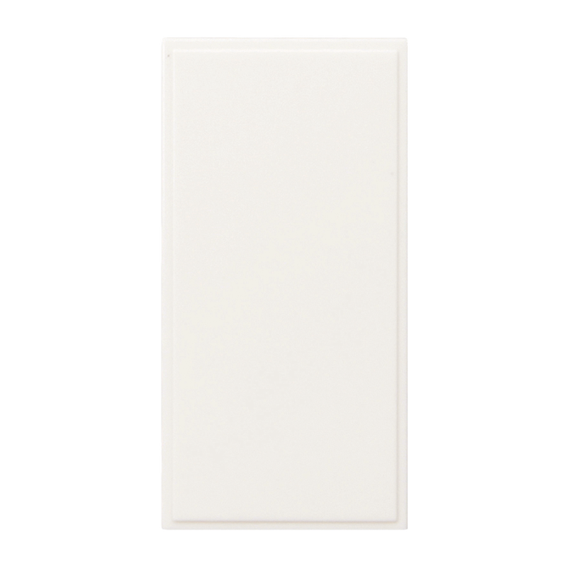 Caradok Blank Plate 25x50, White - Caradok - The Classics - White Plastic
