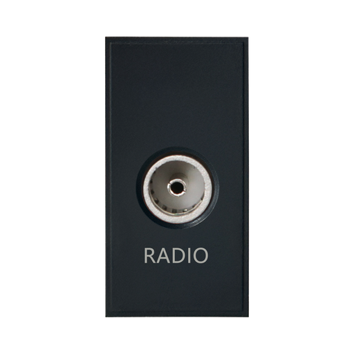 Caradok Radio Outlet 25x50, Black -