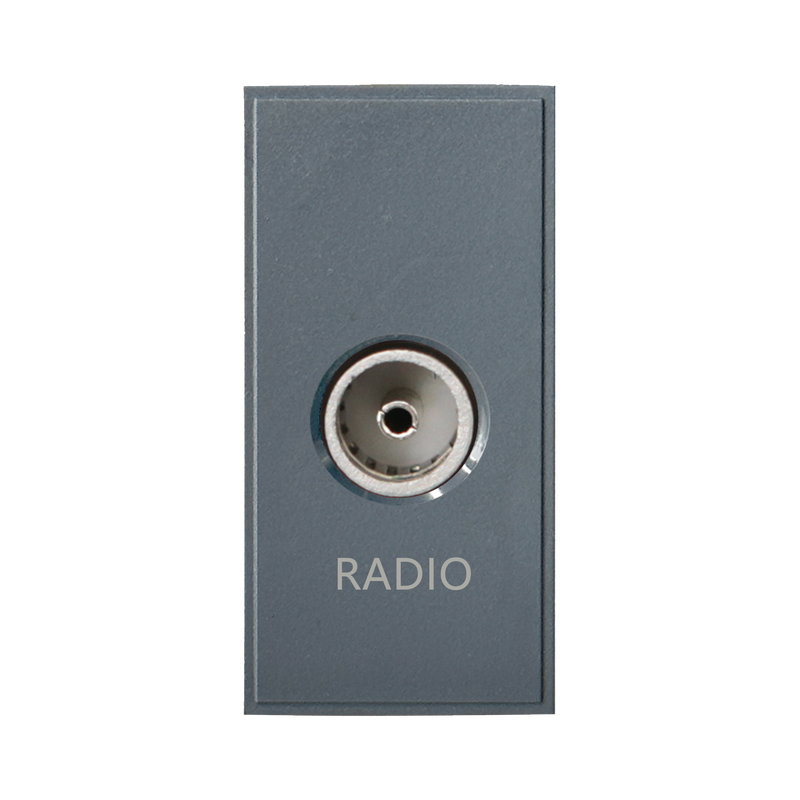 Caradok Radio Outlet 25x50, Grey -
