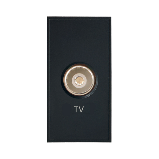 Caradok TV Outlet PCB 25x50, Black -