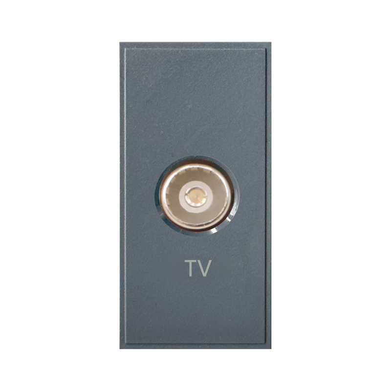 Caradok TV Outlet PCB 25x50, Grey -