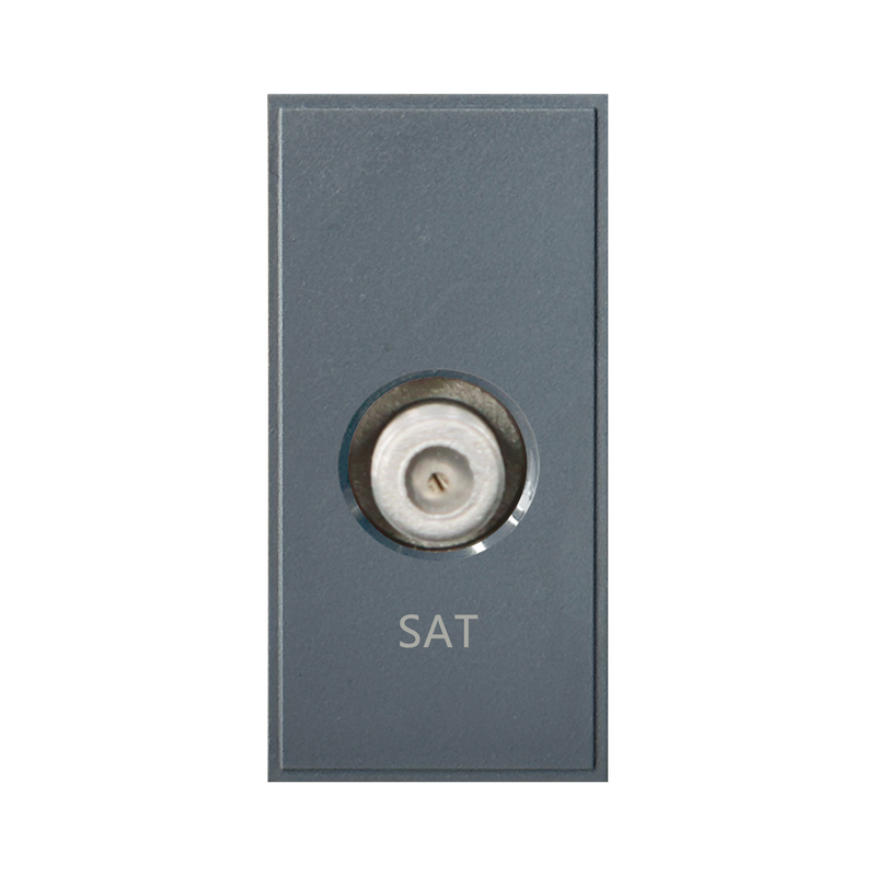 Caradok Satellite Outlet 25x50, Grey -