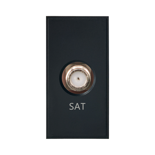 Caradok Satellite Outlet PCB 25x50, Black -