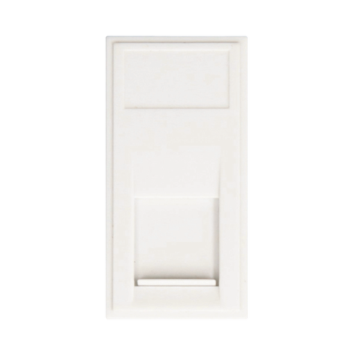 Caradok RJ45 Cat5/6 25x50, White - Caradok - The Classics - White Plastic