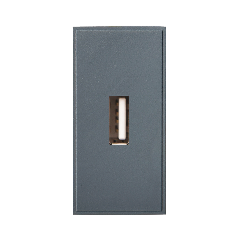 Caradok USB Outlet 25x50, Grey -