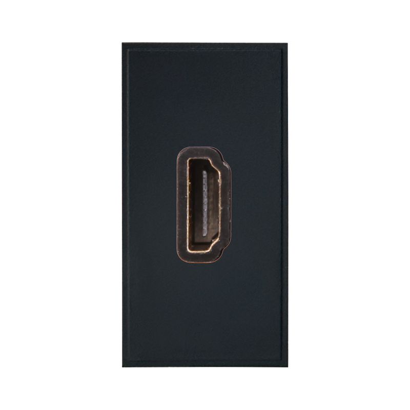 Caradok HDMI Outlet 25x50, Black -
