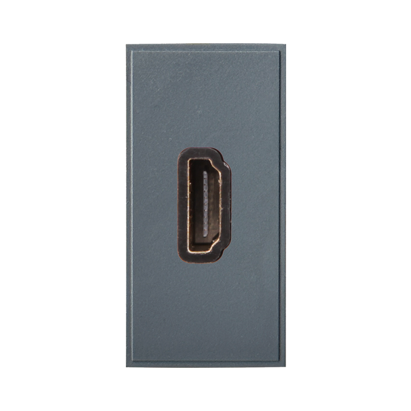 Caradok HDMI Outlet 25x50, Grey -