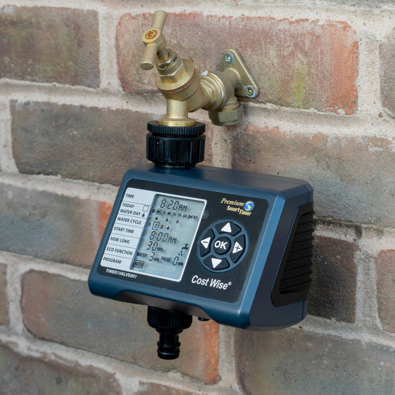 Cost Wise Single Outlet Water Timer - Home & Garden > Lawn & Garden > Watering & Irrigation > Sprinkler Accessories > Sprinkler Controls Garden watering