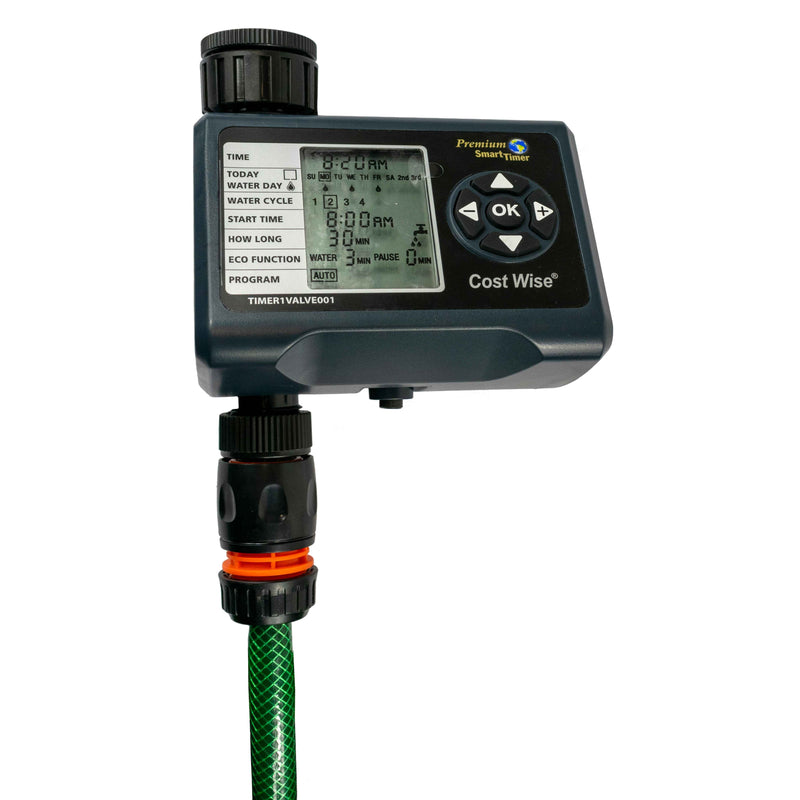 Cost Wise Single Outlet Water Timer - Home & Garden > Lawn & Garden > Watering & Irrigation > Sprinkler Accessories > Sprinkler Controls Garden watering