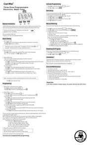 Cost Wise 3-Way Outlet Water Timer - Home & Garden > Lawn & Garden > Watering & Irrigation > Sprinkler Accessories > Sprinkler Controls Garden watering