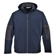 Portwest TK53 Hooded Water Resistant Softshell Jacket (3L) - SOFTSHELL JACKETS