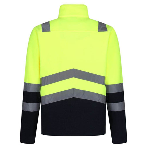 Regatta TRF660 Pro Hi-Vis Half Zip Fleece Top Yellow XL - SALE HI-VIS HOODIES