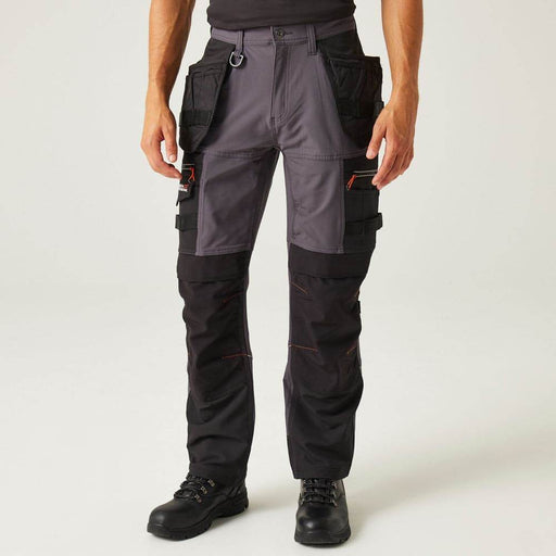 Regatta TRJ393 Tactical Infiltrate Stretch Holster Pocket Trousers - KNEE PAD TROUSERS