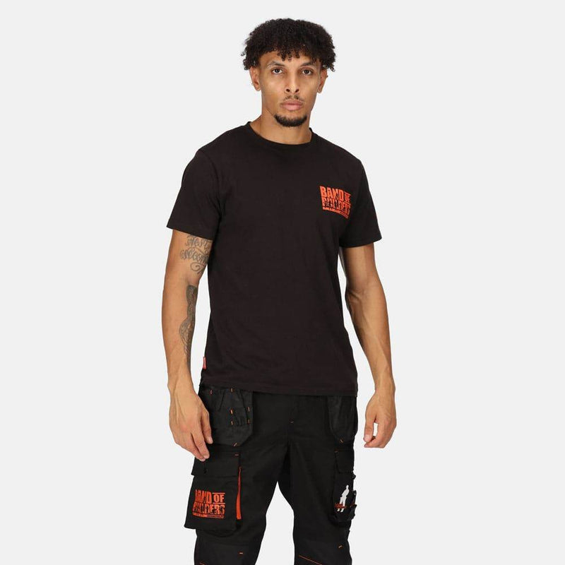 Regatta TRS206 Band of Builders Workwear T-Shirt Black 2XL - Apparel & Accessories > Clothing > Clothing Tops > T-Shirts SALE T-SHIRTS