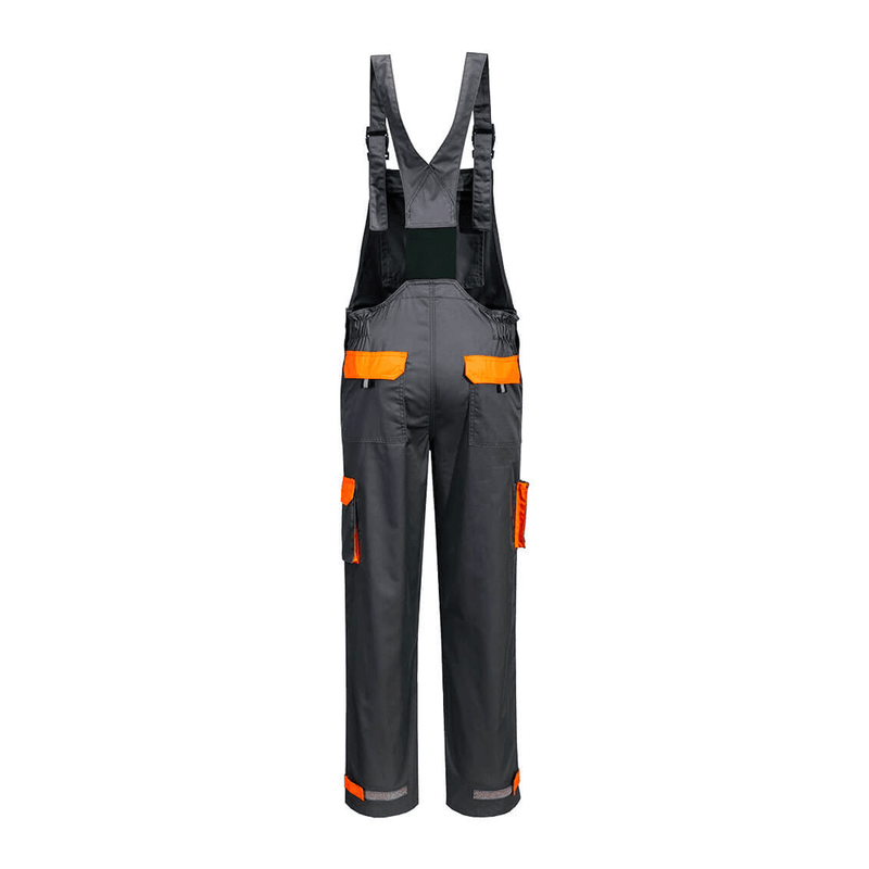 Portwest TX12 Texo Contrast Bib & Brace - BIB & BRACE