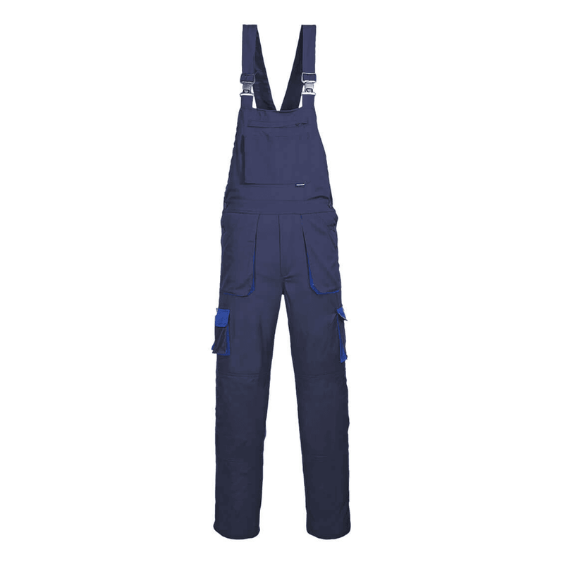 Portwest TX12 Texo Contrast Bib & Brace - BIB & BRACE